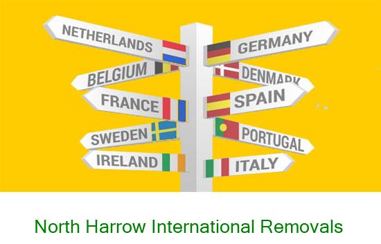 North Harrow international removal company